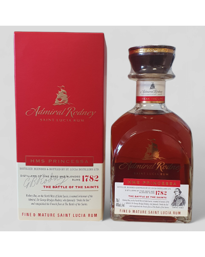 Rhum Admiral Rodney "Princessa" 40° 70cl