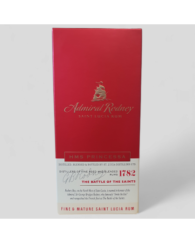 Rhum Admiral Rodney "Princessa" 40° 70cl