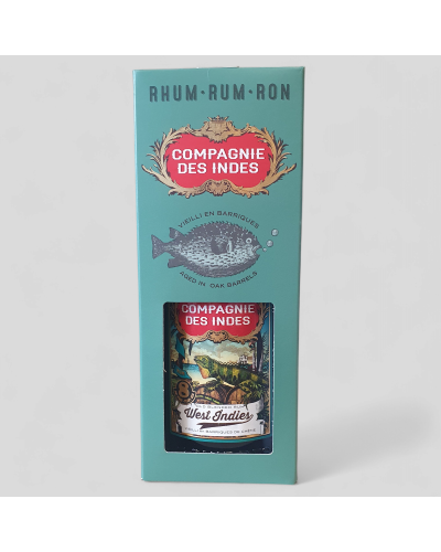 Rhum Compagnie des Indes West Indies 40° 70cl