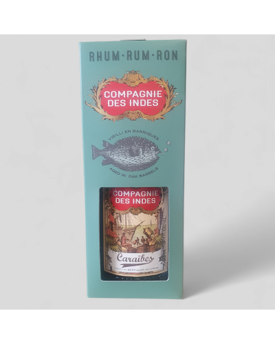 Rhum Compagnie des Indes Caraibes 40° 70cl