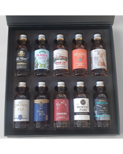 The Rhum Box Blue Edition 10x50ml