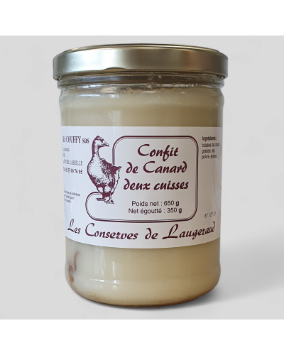 Confit 2 Cuisses 650g