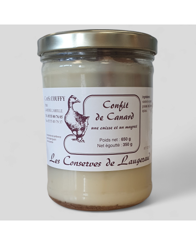 Confit Magret + Cuisse 650g