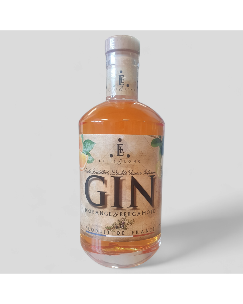 Gin Orange / Bergamote 37.5° 70cl