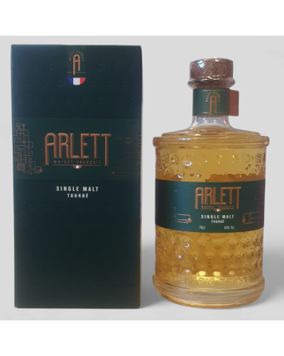 Whisky Arlett Tourbé 43° 70cl