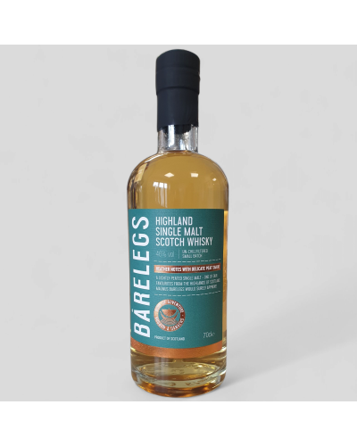 Whisky Barelegs Highland 46° 70cl Tourbé