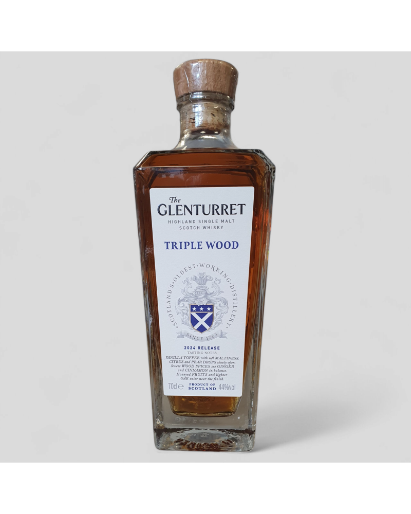 Whisky The Glenturret Triple Wood 44° 70cl