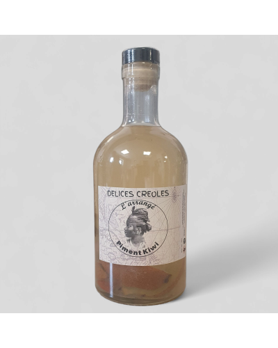 Rhum arrangé Piment Kiwi 30° 70cl