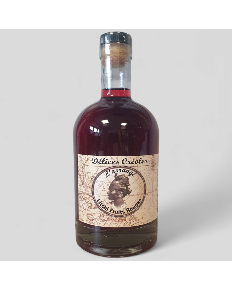 Rhum arrangé Litchi Fruits Rouges 30° 70cl
