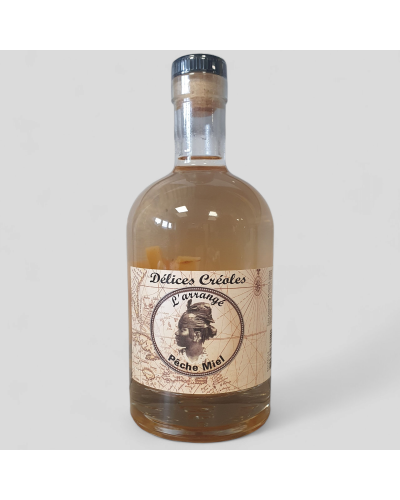 Rhum arrangé Peche Miel 30° 70cl
