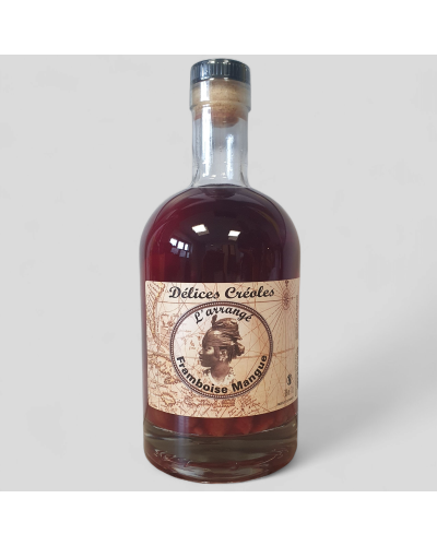 Rhum arrangé Framboise Mangue 30° 70cl
