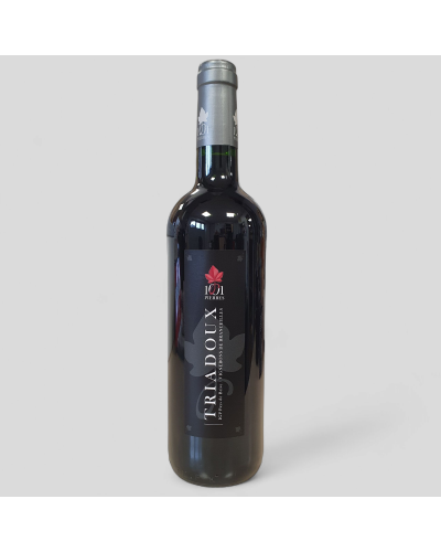 Vin De Correze Triadoux 1001 Pierres Rouge 75cl