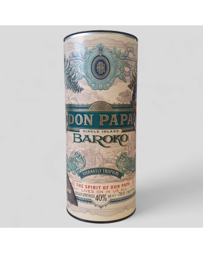 Promo exclu web Rhum Don Papa Baroko Canister 40° 70cl