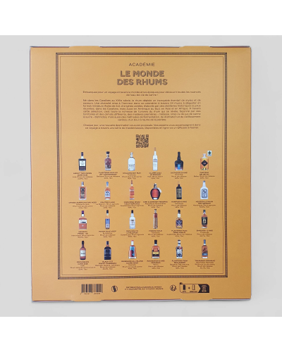 Calendrier de l'Avent Rhums 24*2cl