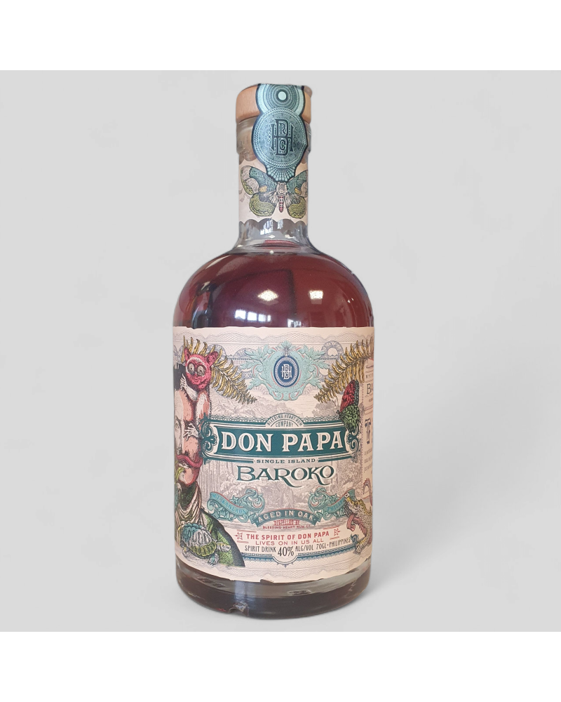 Rhum Don Papa Baroko Canister 40° 70cl