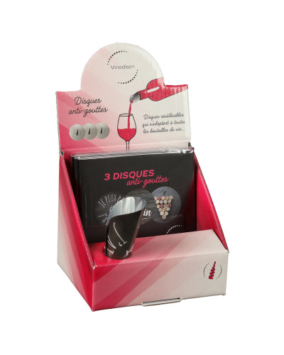 Disques anti-gouttes x 3