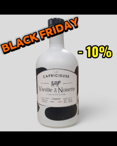 Liqueur La Capricieuse Vanille Noisette 17° 50cl