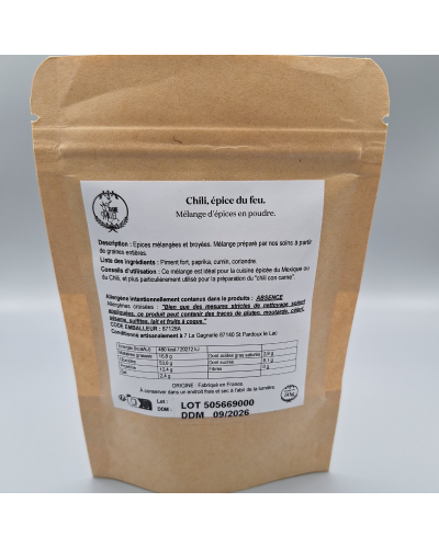 Z-Chili, épice du feu 50g