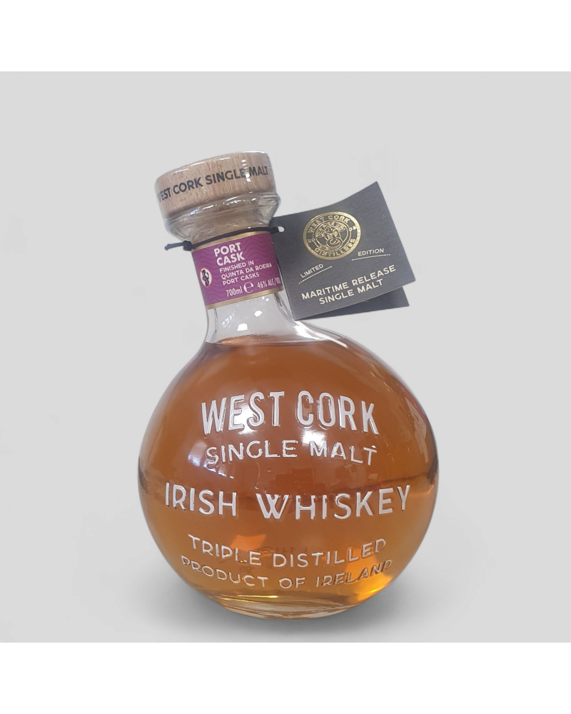 Whisky West Cork Maritim Port Cask 46° 70cl