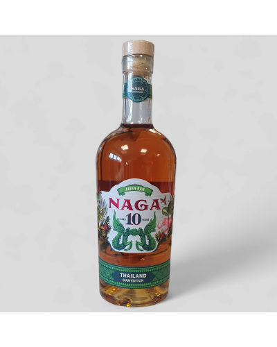 Rhum Naga 10 Ans Siam Edition 40° 70cl