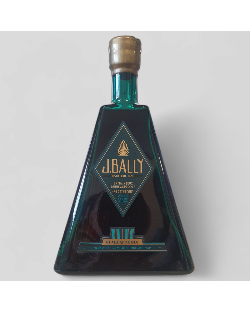 Rhum J.Bally Art Déco 45° 70cl