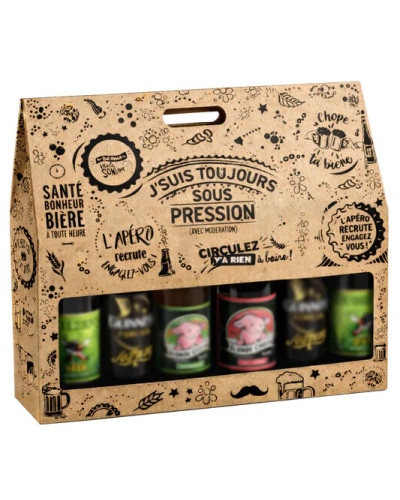 Valisette 6 bières Kraft Portland 6115