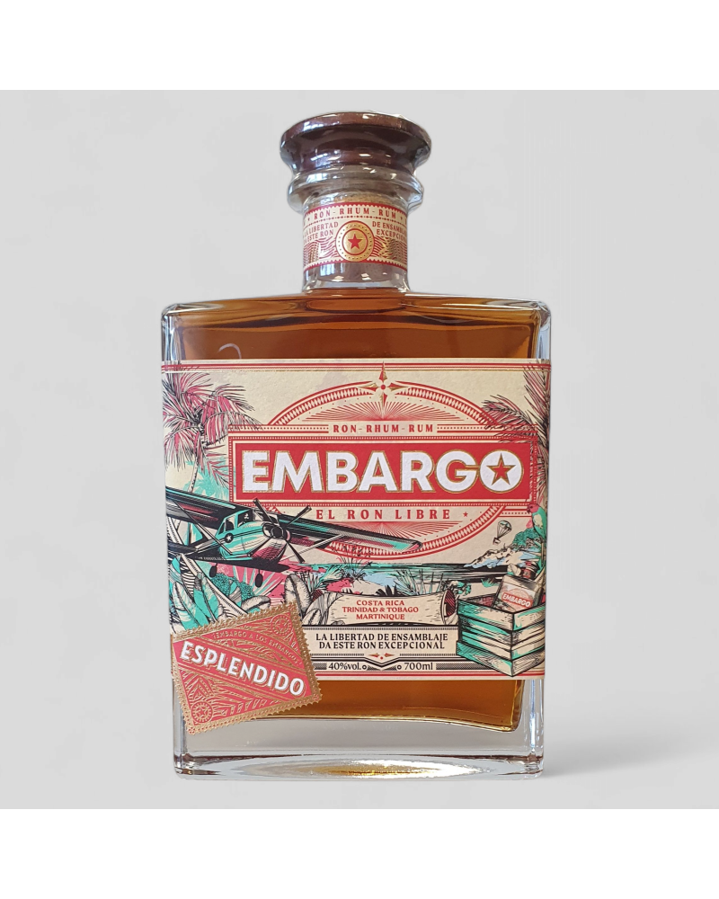 Rhum Embargo Esplendido 40° 70cl