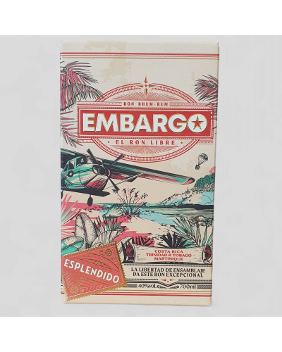 Rhum Embargo Esplendido 40° 70cl