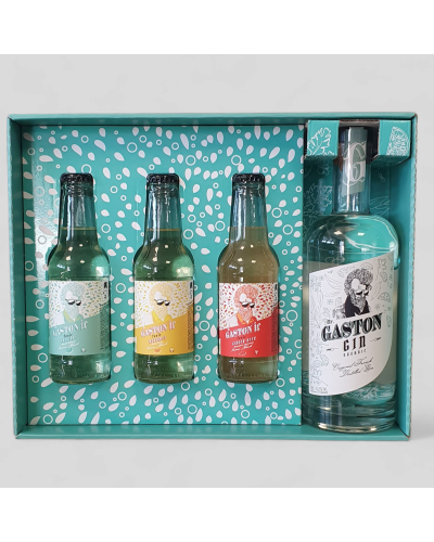 Coffret Gin Gaston 42.5° 70cl +Tonic 20cl