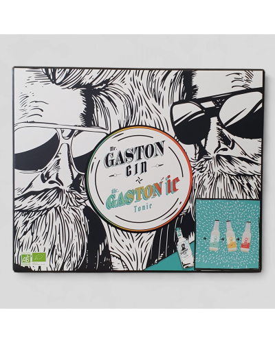 Coffret Gin Gaston 42.5° 70cl +Tonic 20cl
