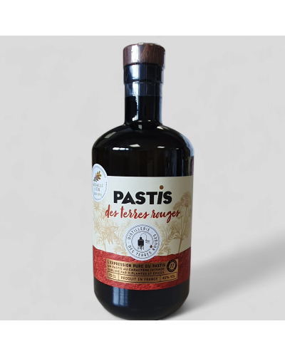 Pastis des terres Rouges 45° 70cl