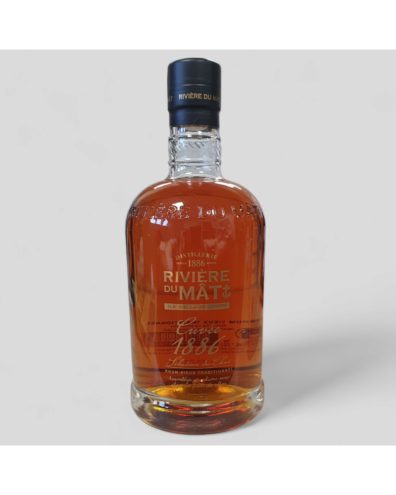 Rhum Extra Vieux Rivière du Mat Cuvée 1886 43° 70cl