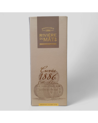 Rhum Extra Vieux Rivière du Mat Cuvée 1886 43° 70cl