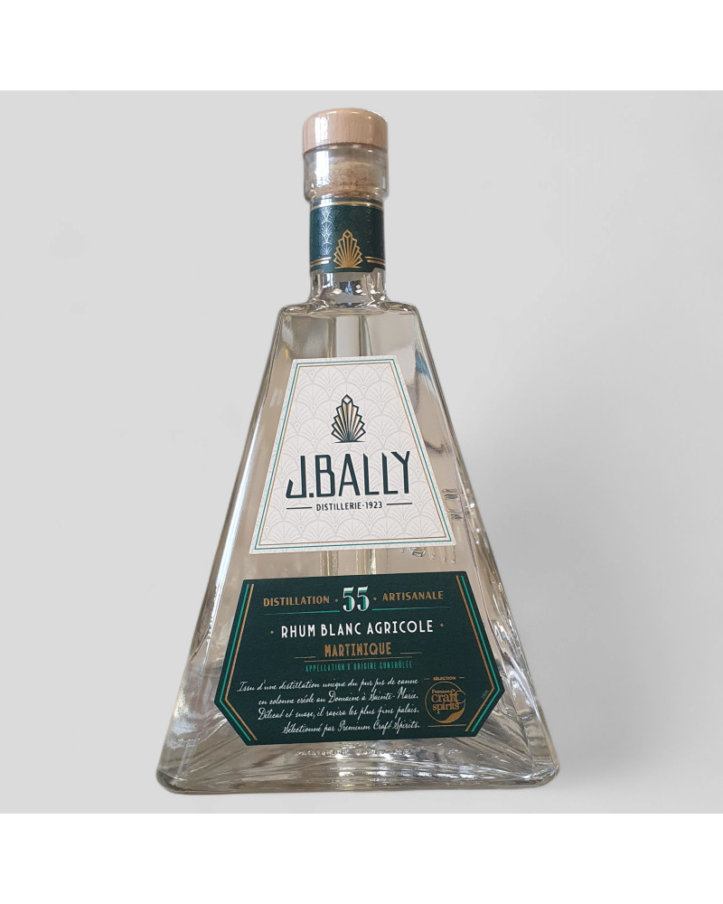 Rhum Blanc Bally Pyramide 55° 70cl