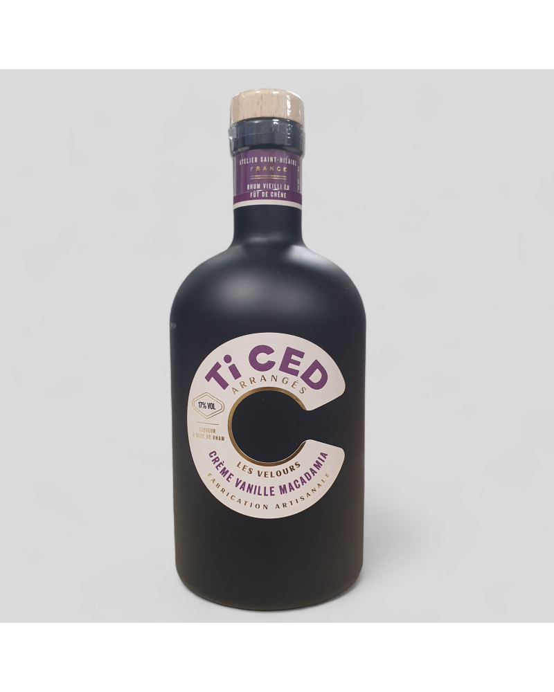 Liqueur de Rhum Ti Ced Vanille Macadamia 17° 70cl