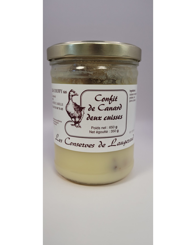 Confit 2 Cuisses 650g