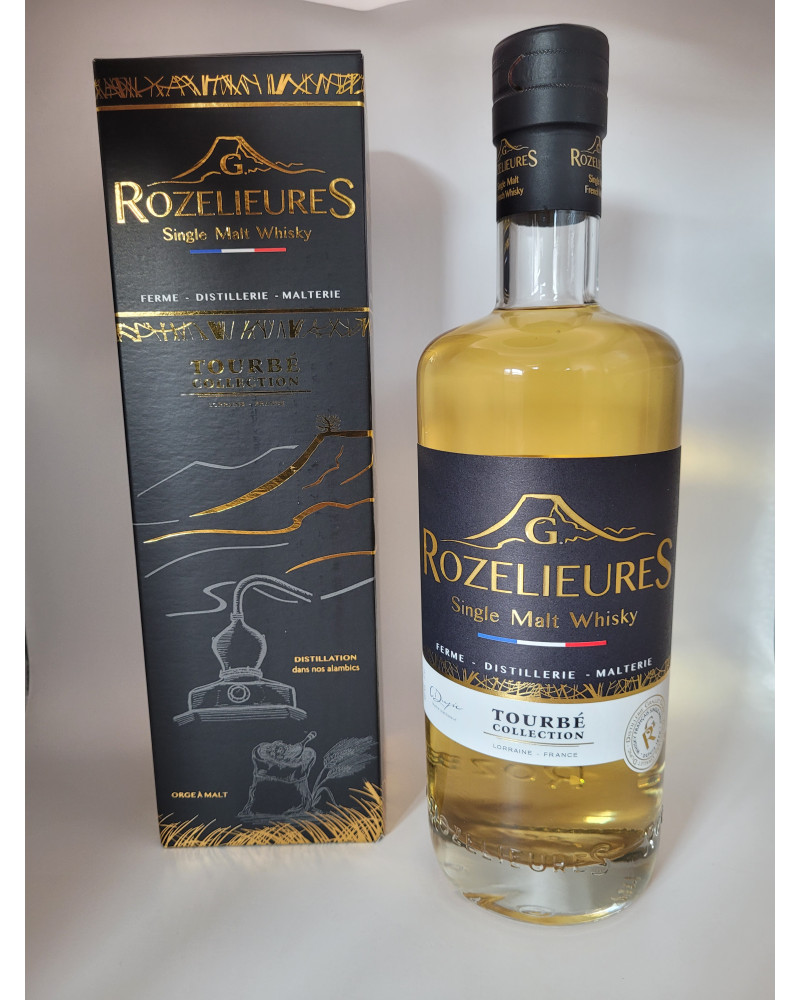 Whisky Tourbé Rozelieures 46° 70cl