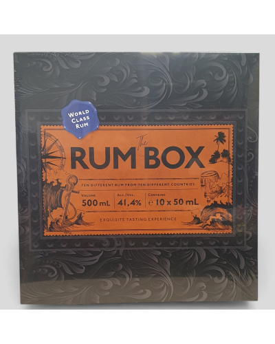 The Rhum Box Blue Edition 10x50ml
