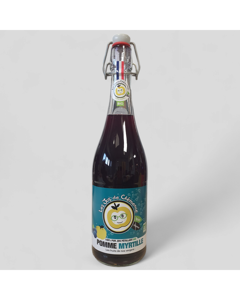 Petillant Pomme Myrtille 75cl Bio