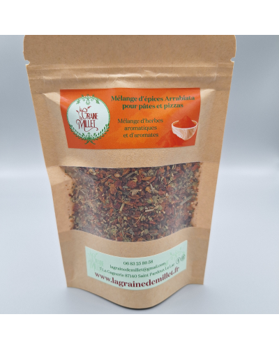 Z-Mélange d'épices arrabiata pour pâtes et pizzas 50gr