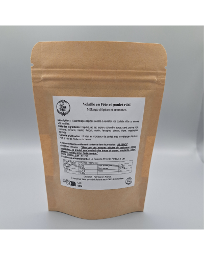 Z-Volaille en fête et poulet rôti 50gr