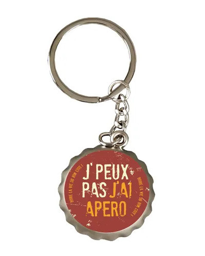 Porte clé décapsuleur