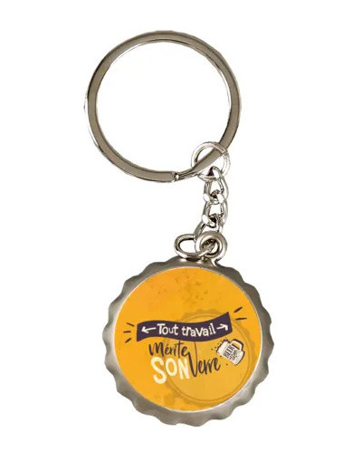 Porte clé décapsuleur