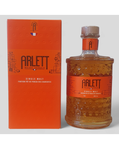 Whisky Arlett Fût Pineau 48° 70cl