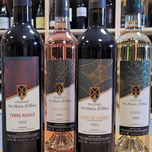 Dégustation des vins de Corbières du Domaine Prieuré Ste Marie D'Albas