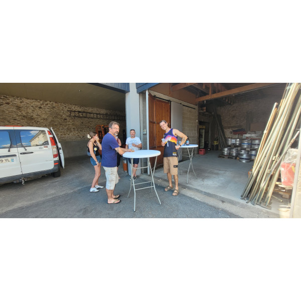 Retour su la dégustations des bières de Brugnas Farm!